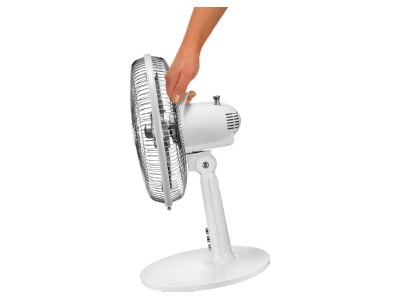 Detailansicht Unold 86810 ws si Tischventilator Silverline 25cm
