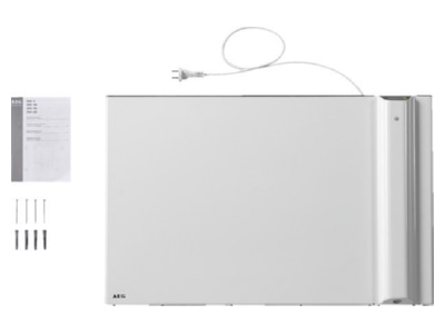 Detailed view EHT AEG AEG DKE 200 Low temperature convector 0   2kW DKE 200