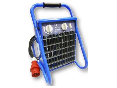 Product image Kraemer   Kraus KKHL 53 Fan force heater 5000W 2 step switch
