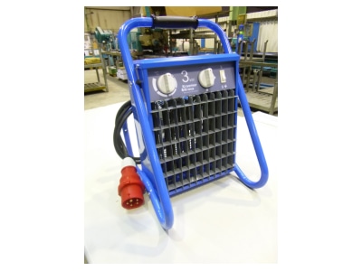 Detailed view Kraemer   Kraus KKHL 53 Fan force heater 5000W 2 step switch