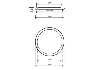 Mazeichnung Philips Licht TCBRMR 19S  86432000 3D LED Leuchte 930