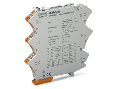 Product image WAGO 2857 401 Isolation amplifier
