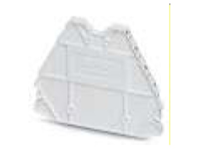 Produktbild 1 Phoenix D PTRV 4 WH 4 1 Abschlussdeckel L 63 6mm  B 2 2mm ws