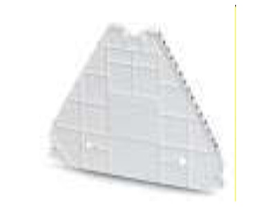 Produktbild 1 Phoenix D PTRV 8 WH 1 8 Abschlussdeckel L 100mm  B 2 2mm  ws