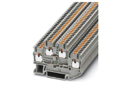 Produktbild 1 Phoenix PTTB 2 5 OG Doppelstockklemme 0 14qmm 4qmm orange