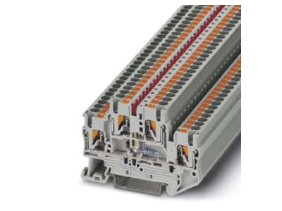 Produktbild 1 Phoenix PTTB 2 5 ILA 100 Doppelstockklemme 0 14qmm 4qmm  grau