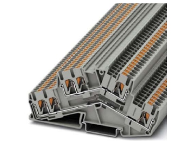 Produktbild 2 Phoenix PTTBS 2 5 TWIN Doppelstockklemme 0 14qmm 4qmm grau