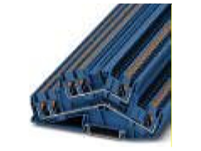 Produktbild 3 Phoenix PTTBS 2 5 TWIN BU Doppelstockklemme 0 14qmm 4qmm blau