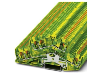 Produktbild 2 Phoenix PTTBS 2 5 TWIN PE Doppelstockklemme 0 14qmm 4qmm gn gelb