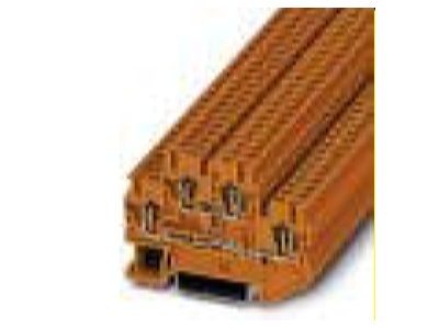 Produktbild 2 Phoenix STTB 2 5 OG Doppelstock Zugfederklemme 0 08qmm 4qmm orange