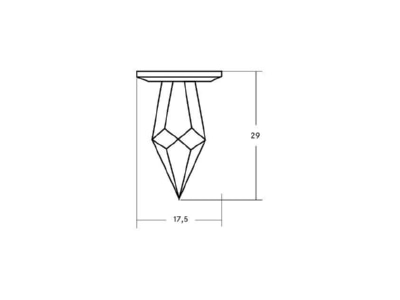 Ma�zeichnung Brumberg 12003034 LED Einbaudownlight 12V 4000K