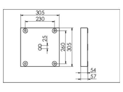 Ma�zeichnung Ridi Leuchten MIREFA  SPG0320322AH LED Downlight 830  weiss MIREFA SPG0320322AH
