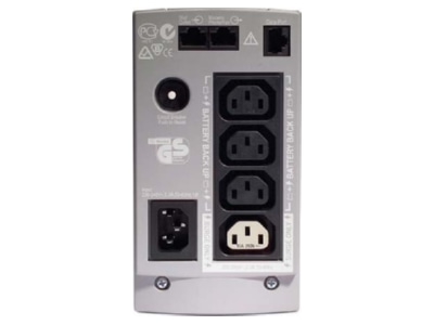 Back view Schneider Electric BK650EI Offline UPS 180   260V 650VA