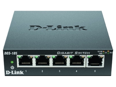 Product image 5 DLink DGS 105 E Network switch 010 100 Mbit ports
