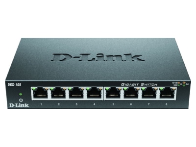 Product image 5 DLink DGS 108 E Network switch 010 100 Mbit ports
