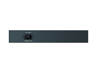 Product image back DLink DGS 1008MP Network switch 010 100 Mbit ports