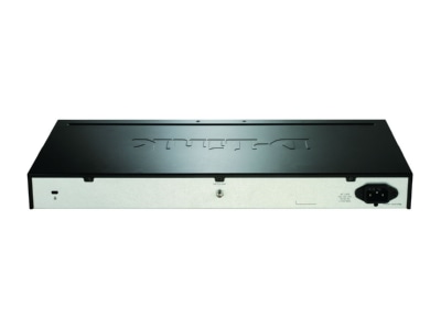 Back view DLink DGS 1210 24P E Network switch