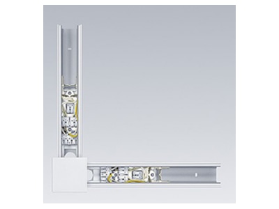 Product image Zumtobel CONTUS T VL1 WH Coupler connector L shape for luminaires
