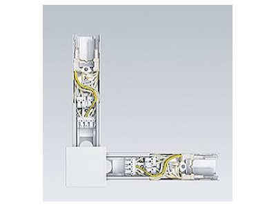 Product image Zumtobel CONTUS T VL4 WH Coupler connector L shape for luminaires
