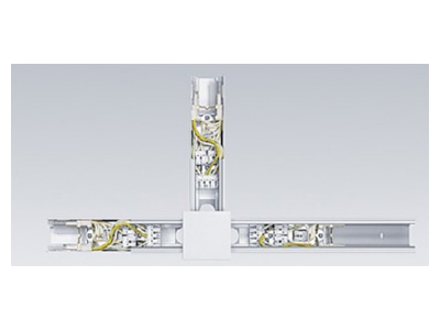 Product image Zumtobel CONTUS T VT4 WH Coupler connector T shape for luminaires
