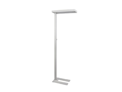 Detailed view Brumberg 77450694 Floor lamp 2x60W LED exchangeable silver