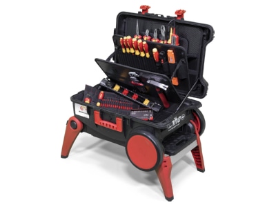 Produktbild Wiha 930070104 WerkzeugkofferSet XXL4elec 82 tlg  inkl  Koffer
