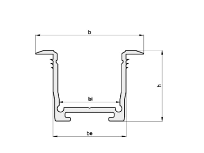Line drawing Radium TRPA4220 Accessory for light rope
