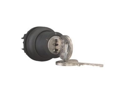 View right 1 Eaton M22S WRS3 RS Key actuator black IP66
