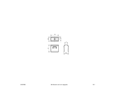 Dimensional drawing 1 EVN SVB67MBS Accessory for light rope
