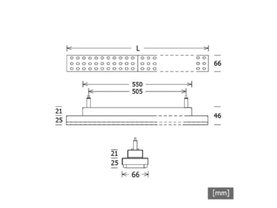 Mazeichnung LTS LUZD14103840BWDALIws LED Pendelleuchte 840  DALI  ws