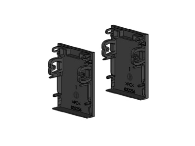 Product image LTS LK Z 045 1 schwarz End cap for luminaires  quantity  2 
