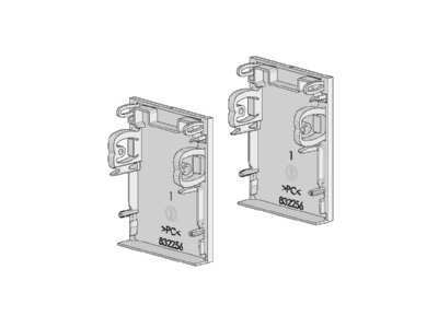 Product image LTS LK Z 045 1 weiss End cap for luminaires  quantity  2 
