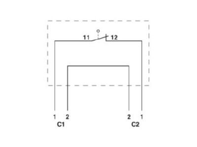 Circuit diagram Phoenix PLD E 400 DS 3 0 0 6 Door position switch