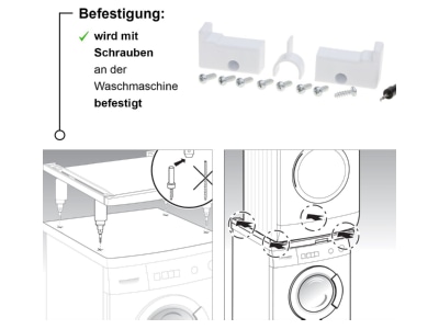 Produktbild Detailansicht 1 Siemens MDA WZ20400 Verbindungssatz m Auszug