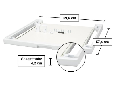 Product image detailed view 3 Siemens MDA WZ20400 Mounting set for washer dryer