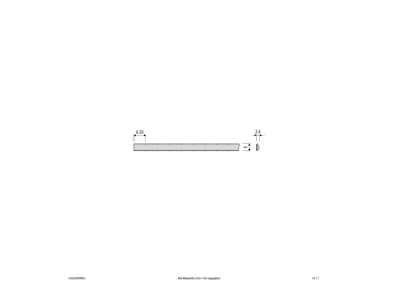 Dimensional drawing EVN C20242400502 Light ribbon  hose  strip 24V white
