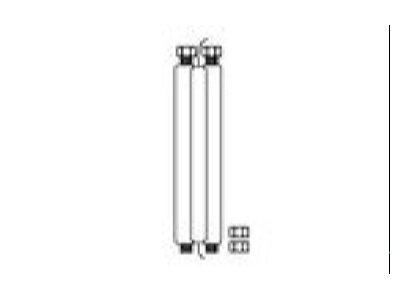 Strichzeichnung 1 Vaillant 302416 Solar Flexrohr 2in1 eds DN16 15m Rolle