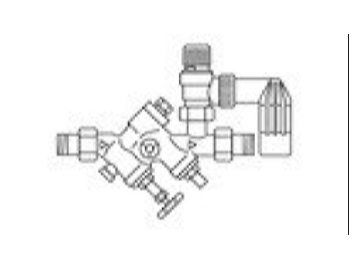 Line drawing 1 Vaillant 305827 Accessories spare parts for boilers
