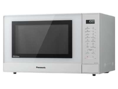 Ansicht schrg Panasonic NN ST45KWEPG ws Inverter Mikrowelle 32l ws