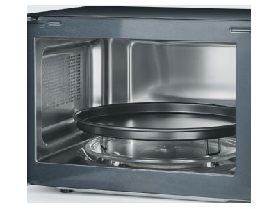 Detailed view 1 Severin MW 7752 sw Microwave oven 25l 900W black
