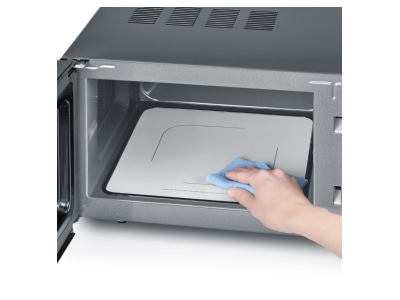 Detailansicht 2 Severin MW 7761 sw Mikrowelle Solo 800W