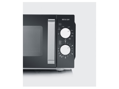 Detailed view 1 Severin MW 7762 sw Microwave oven

