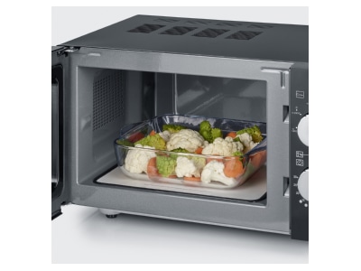 Detailed view 4 Severin MW 7762 sw Microwave oven
