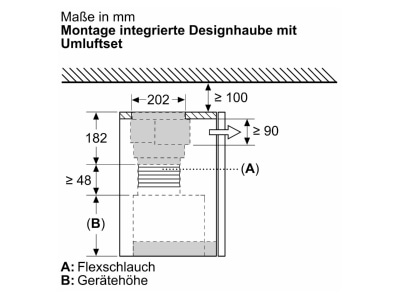 Mazeichnung 4 Siemens MDA LZ11ITD11 Long Life Umluftset extern 