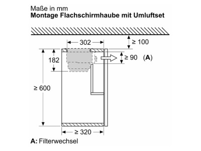 Mazeichnung 10 Siemens MDA LZ11ITD11 Long Life Umluftset extern 