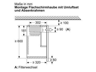 Mazeichnung 11 Siemens MDA LZ11ITD11 Long Life Umluftset extern 