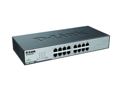 Product image 1 DLink DES 1016D E 16 Port Switch 10 100Mbps  NWay  DES 1016D  E
