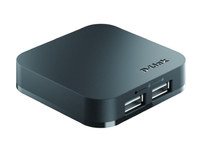 Ansicht rechts DLink DUB H4 E USB 2 0 4Port Hub