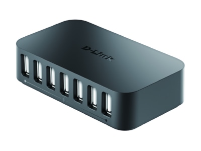 Produktbild 1 DLink DUB H7 E USB 2 0 7Port Hub 7xA Port 1xB Port