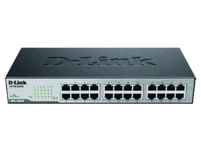 Produktbild 2 DLink DES 1024D E 24 Port Ethernet Switch 24x10 100Mbit 